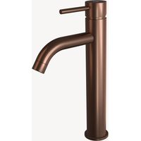Mezclador de lavabo Oro rosa cepillado - Corbeau