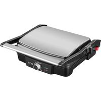 ECG KG 100 Elektrischer Grill Silber Grau 2000 W