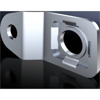 Rittal KX 1594.100 Supporto a parete Acciaio inox 4 pz.