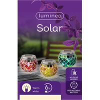 Led Solaire Design Mosaïque 9cm Couleurs Variées 894596