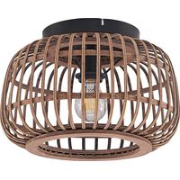 Ceiling Lightdimmable 'Bominio' made of Wood for Living Room & Dining Room
