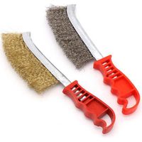 Nettoyeur pour gril, brosse métallique, outil de nettoyage, accessoires BBQ, 1 pc (couleur aléatoire)