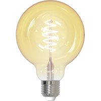 LED E27 Smart Led "E27 4,9W LED-Filament-Globe" aus Glas von LUUMR