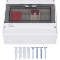 500V 63A Solar Combiner Box 30A Fuse 2P Circuit Breaker 40KA Arrester Device IP65 Waterproof PV Electrical Box