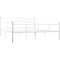 Maison Exclusive - Giroletto Bianco in Metallo 180x200 cm