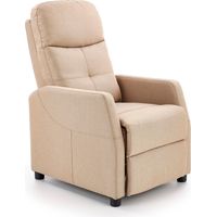 Sillón reclinable Houston 597, Beige, 76x64x84cm, Tapiz