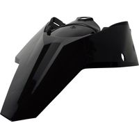 Parafango posteriore Polisport per KTM SX SXF 125 250 EXC 200 300 2007 2010 2008 2011 Nero