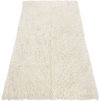 FLOKATI EN LAINE - Couvre-lit, Plaid white 60x120 cm