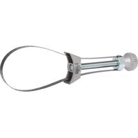 Kstools – Clé de filtre à huile réglable 110-155mm – Acier chrome-molybdène – Prise texturée – Pour filtres difficiles