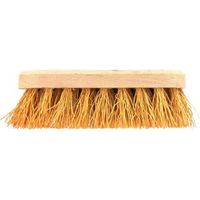 Brosse de nettoyage chiendent 18 x 5 x 5.5 cm – Fibres chiendent pour bois dur – Longueur des fibres 4 cm – À utiliser humide – Espace Bricolage