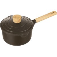 KASANOVA Casseruola Antiaderente vari colori Pot Art con Coperchio Innovativo, casseruola induzione, Ottimale per Stufati e Cotture Lente (Nero, 18 Cm)