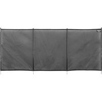 EDG – Barrière de piscine souple 10m – Filet transparent en polyester 4x4 – Poteaux en aluminium laqué – Norme NF P 90-306