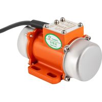 12V/24V de Vibrateur de Béton, Moteur vibrant 4000U/min Moteur vibrant asynchrone Moteur électrique Vibrateurs Vibrants en Alliage d'Aluminium pour Table de Secouage (12V)