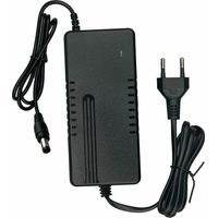 Chargeur de Scooter électrique Adaptateur Secteur 42V 2A Chargeur, connecteur 5.5mmx2.1mm/5.5mmx2.5m pour 36V vélo d'équilibrage électrique