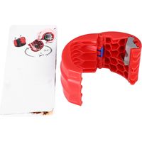 Coupe-tube PVC compact avec poignée ergonomique pour tuyaux plastique et drains