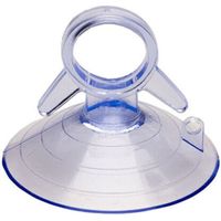 Lot de 10 ventouses transparentes 45mm – PVC de haute qualité – Forte adhérence pour surfaces lisses – Idéal pour pare-soleil voiture