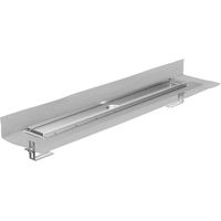 ACO ShowerDrain M+ Duschrinne 700x84mm ohne Ablauf FlvertiEdelstahl inklDichtmanschette, 9010.87.10