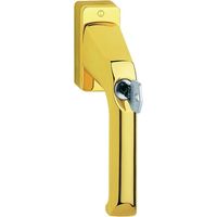 HOPPE® Fenstergriff absperrbar London M013S/U11Z, ohne Schrauben, Messing, 816163
