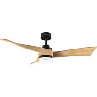Cecotec – Ventilateur de plafond 52" avec lumière LED 18W – Moteur DC 40W silencieux – 6 vitesses – Télécommande – Minuterie programmable – Mode hiver-été