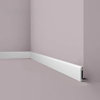 Skirting NMC FL12 WALLSTYL Noel Marquet Base molding Stucco moulding Decorative moulding timeless classic design white 2 m