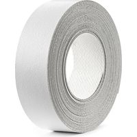 Bande de chant 21mm x 5m en mélaminé thermocollant épaisseur 0,5mm facile à appliquer Bricolage Ruban Panneau Plan de travail Bois, gris clair