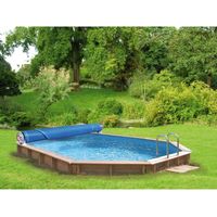 Sommerabdeckungen für Sunbay Holzpools Rechteckig Évora 2020 565x368 cm CV790206