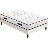 Matelas Myriade 4 + sommier SR15 - 180x200 - Mousse - Hauteur 23 cm - Soutien medium