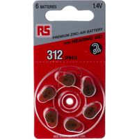 Pile bouton PR41 RS PRO, 1.4V, 7.9mm ( Prix pour Paquet de 6 )