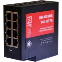 RS pro 144-8676 8 Port Metal Ethernet Switch SW-608RS