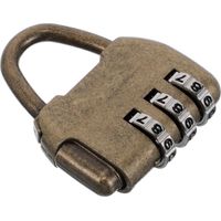 Vintage Zinc Alloy Combination Lock Small Antique Padlock for Lockers Drawers and Cabinets Stylish and Secure Password Lock