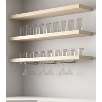 REPOSE VERRE CHROME 280MM - EMUCA