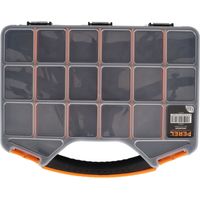 Velleman OMR13 Sortimentskasten (L x B x H) 326 x 257 x 48 mm Anzahl Fächer: 18 Inhalt 1 St.