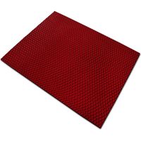 Tapis hygiénique antidérapant pour les zones pieds-nus Rouge 90 x 400 cm