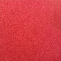 PROVISTON Akustik Wandpaneele 520 x 520 x 6 mm Red Uni Paneel Filz aus recyceltem PET Einfarbig Rot Modulare Wandpaneele Nachhaltig Natürlich
