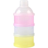 3 Layer Milk Powder Dispenser Case Stackable Formula Suger Cases Medicine Snack Containers BPA-free