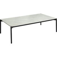 TAVOLINO BASSO RETTANGOLARE AMBIANCE GRAFITE/GRIGIO 131X76CM