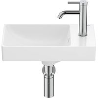 Roca – Vasque suspendue rectangulaire 450x260x150mm – A327681000 – FINECERAMIC® – Capacité 2.7L – Seno gauche