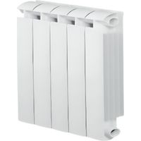 Zentralheizung aus Aluminiumguss 5 Elemente weiß KLASS 500, 580w