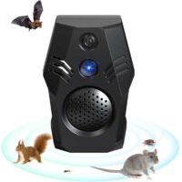 Répulsif à Ultrason Souris Et Rats Puissant,4 Modes Ultrason Souris et Rats,Antiparasitaires Intérieur,Ultrasons Souris à Ultrasons et Rats 360°,Répulsif Ultrason Anti-Rongeurs Insectes Rat Mousti- Cr