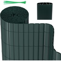 Hengda Canisse in PVC per giardino balcone terrazzo Recinzione frangivento per balcone Tende per balcone Verde 140 x 900cm