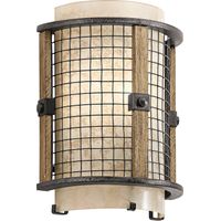 Elstead Ahrendale - 1 Licht Innenwandleuchte Mesh Iron, E14