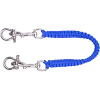 Lanière pour appareil photo de plongée, résistante à la corrosion et à la rouille, rotation flexible à 360°, accessoires de plongée bleu royal