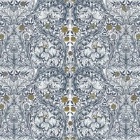 William Morris at Home African Marigold Blue Fototapete 400x250cm