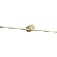Light Prestige Modern Slim Aplique de Pared Dorado LED