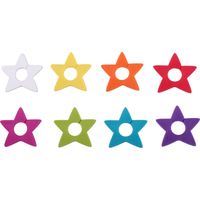 Tag - Lot de 8 marqueurs de verre star