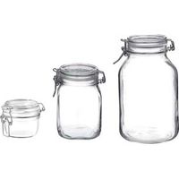 VASO VETRO FIDO ERMETICO- - ø mm.83 ml.125 - 6 pezzi BORMIOLI