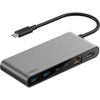 Cable DisplayPort Belkin INC024HQSGY Gris