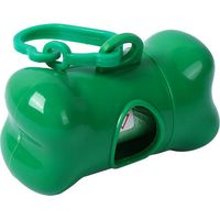 Sacs à déjections canines avec distributeur et attache pour laisse Sacs à déjections canines Sac à déjections canines Sac à déjections canines portable avec deux distributeurs et attaches pour laisse