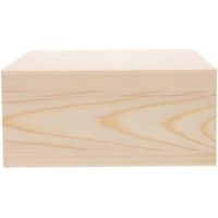 Boîte de rangement en bois brut, boîte à bijoux rustique en bois, boîte à bibelots, boîte de rangement pour maquillage