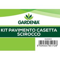 Kit pavimento gardenia per casetta in lamiera modello scirocco